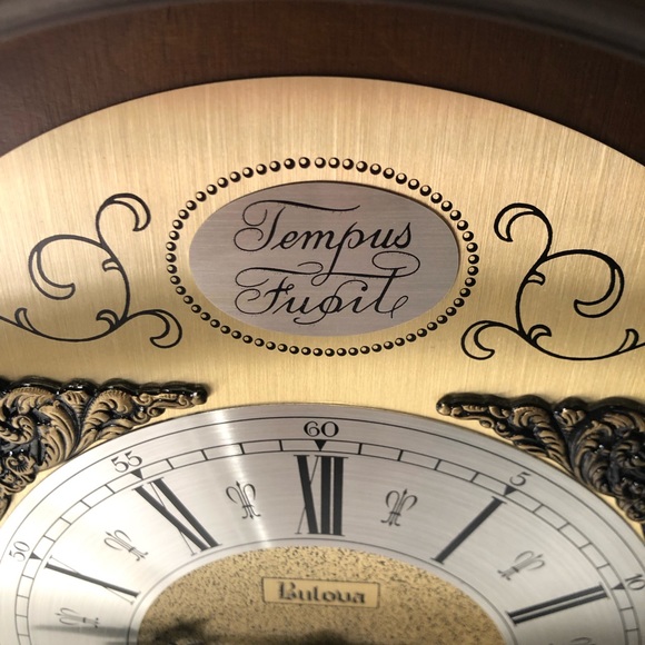 Bulova Other Vintage Bulova Tempus Fugit Mantel Clock Poshmark